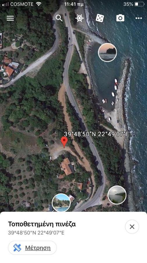 Villa Leonidas Koutsoupia Kókkinon Nerón Exteriör bild